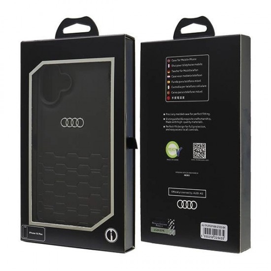 Audi Synthetic Leather iPhone 16 Plus 6.7