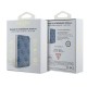 Guess Powerbank inductive 15W GUPB5FP4EMGB 5000mAh blue/blue 4G Leather Metal Logo MagSafe