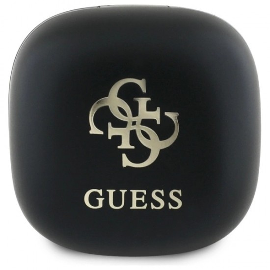 Guess Bluetooth headphones GUTWSJ144ESK TWS + docking station black/black Iridescent 4G Printed Logo