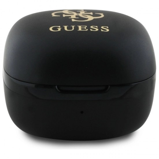 Guess Bluetooth headphones GUTWSJ144ESK TWS + docking station black/black Iridescent 4G Printed Logo