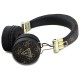 Guess Bluetooth ENC GUBH70E4PTMK on-ear headphones black/black 4G Triangle Round Shape