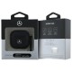 Mercedes MEA4CSLBK AirPods 4 cover black/black Leather Metal Logo