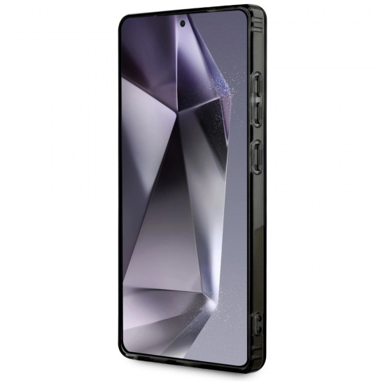 AMG Double Layer Rhombs MagSafe Case for Samsung Galaxy S25 Ultra - Black/Red