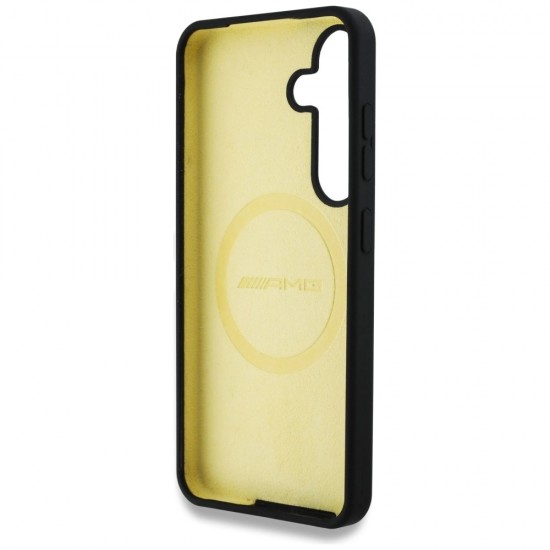 AMG Oversize Rhombs MagSafe Case for Samsung Galaxy S25 - Black