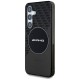 AMG Transparent Rhombs MagSafe Case for Samsung Galaxy S25 - Black