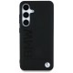 BMW Leather Big Wordmark Case for Samsung Galaxy S25 - Black