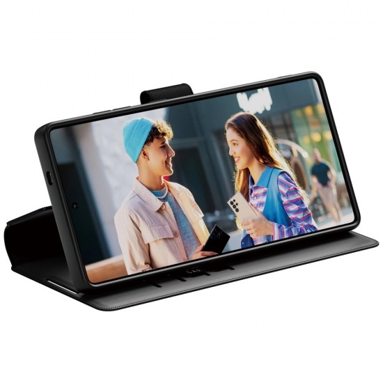 CARE by PanzerGlass Feature Wallet Kickstand Case for Samsung Galaxy S25 Ultra - Black