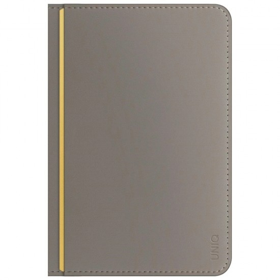 Uniq Belmont RFID Blocking Passport Case - Grey/Yellow