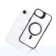 3mk Satin Armor MagCase for Apple iPhone 16e / SE 4 - Transparent