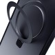 3mk Smoke Case Mag&Stand for Samsung Galaxy S25+ - black