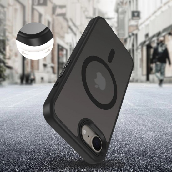 Tech-Protect MagMat MagSafe Case for iPhone 16e / 17e - Matte Black