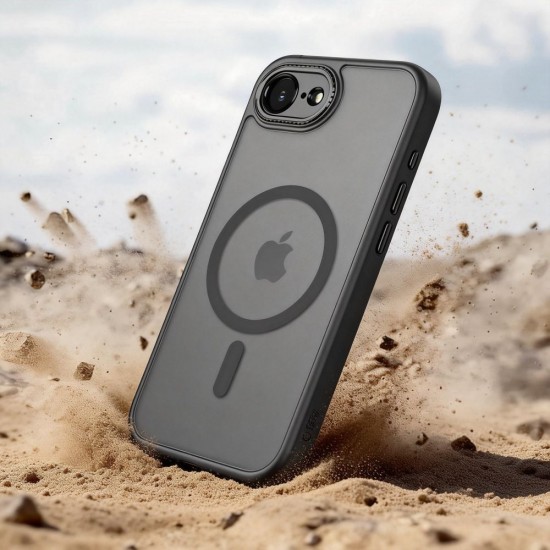 Tech-Protect MagCam MagSafe Case for iPhone 16e / 17e - Matte Black