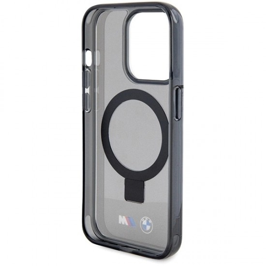 BMW Ring Stand M Collection MagSafe Case for iPhone 15 Pro - Black