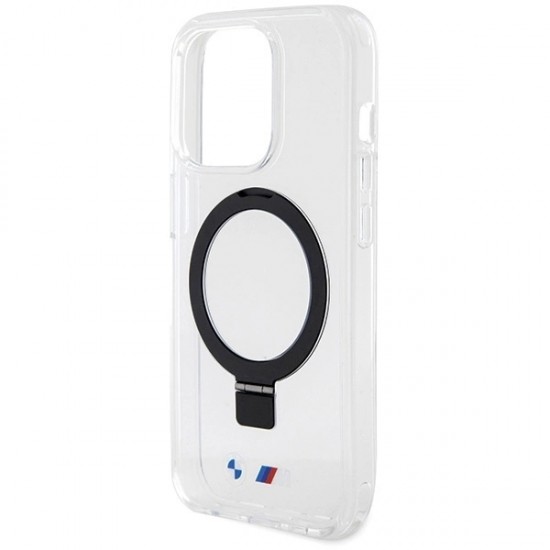 BMW Ring Stand M Collection MagSafe Case for iPhone 15 Pro - Clear