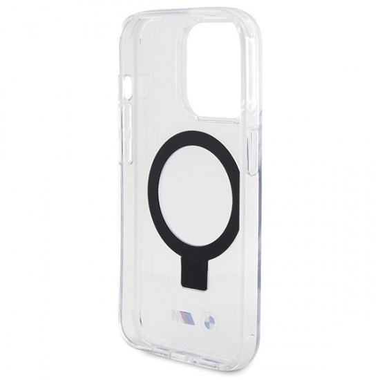 BMW Ring Stand M Collection MagSafe Case for iPhone 15 Pro - Clear