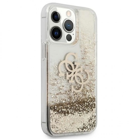 Guess 4G Big Liquid Glitter case for iPhone 13 Pro Max 6.7