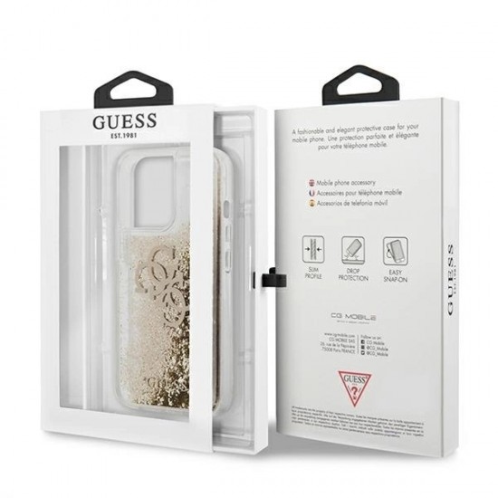 Guess 4G Big Liquid Glitter case for iPhone 13 Pro Max 6.7