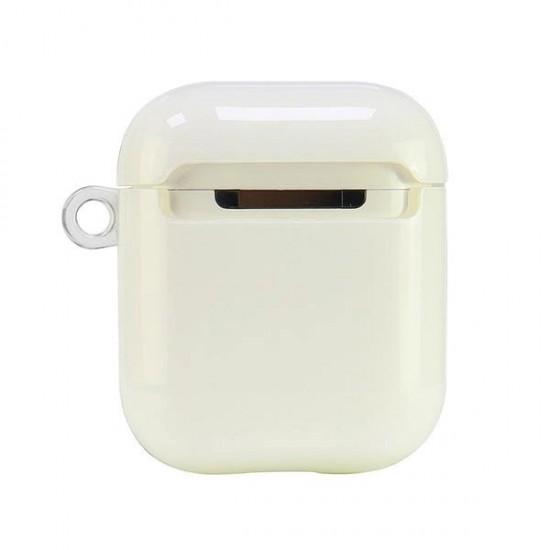 Audi IML Geometric Pattern Case for AirPods 1 / 2 - White