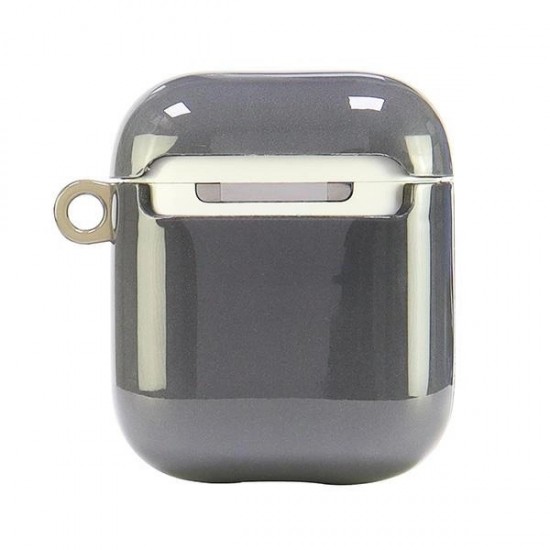 Audi IML Geometric Pattern Case for AirPods 1 / 2 - Gray