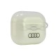 Audi IML Geometric Pattern AirPods 3 Case - White