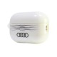 Audi IML Geometric Pattern Case for AirPods Pro 2 - White