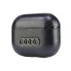 Audi Leather Big Logo Case for AirPods 3 - Black