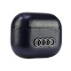 Audi Leather Big Logo Case for AirPods 3 - Black