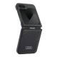 Audi Synthetic Leather MagSafe Case for Samsung Galaxy Z Flip 6 - Black
