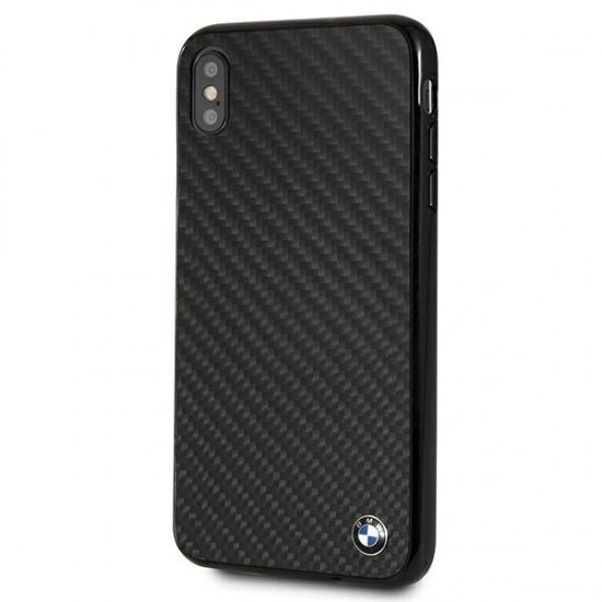 BMW Siganture Carbon Case for iPhone Xs Max - Black