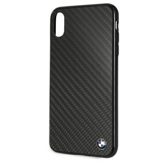 BMW Siganture Carbon Case for iPhone Xs Max - Black