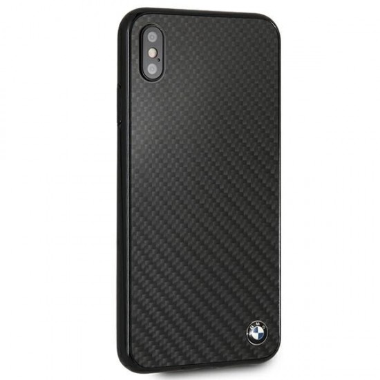 BMW Siganture Carbon Case for iPhone Xs Max - Black