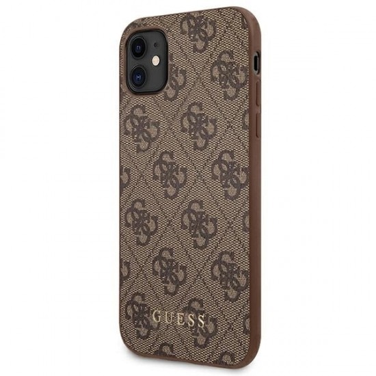 Guess 4G Metal Gold Logo Case for iPhone 11 / Xr 6.1