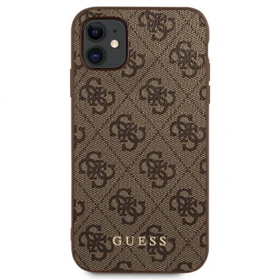 Guess 4G Metal Gold Logo Case for iPhone 11 / Xr 6.1