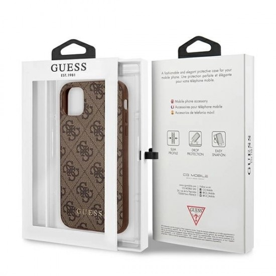 Guess 4G Metal Gold Logo Case for iPhone 11 / Xr 6.1