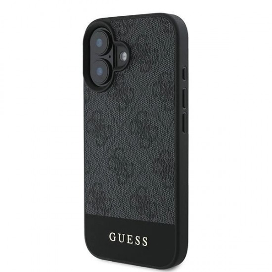 Guess 4G Bottom Stripe Case for iPhone 16 Plus 6.7
