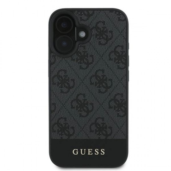 Guess 4G Bottom Stripe Case for iPhone 16 Plus 6.7