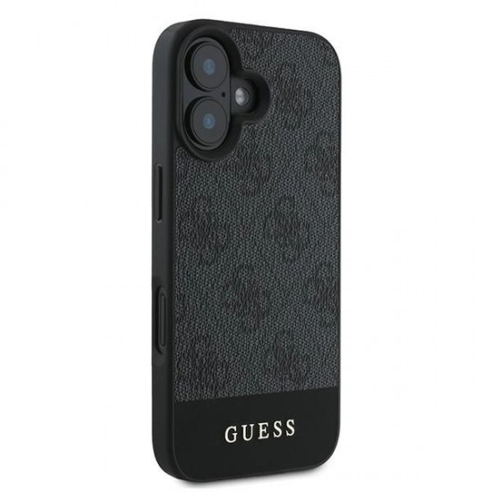 Guess 4G Bottom Stripe Case for iPhone 16 Plus 6.7
