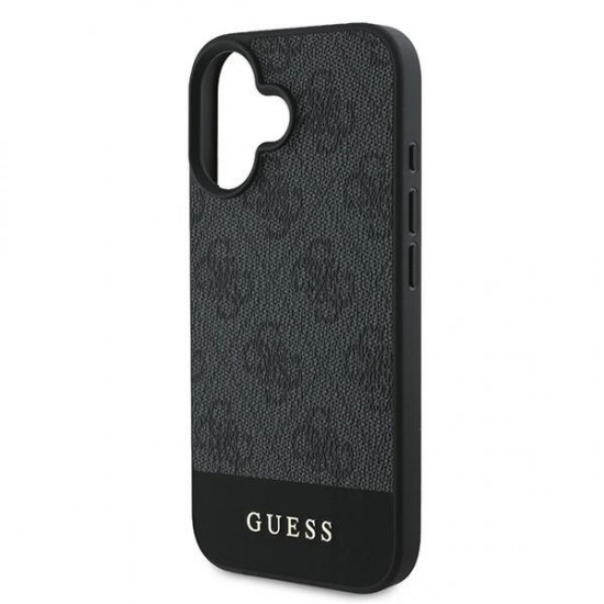 Guess 4G Bottom Stripe Case for iPhone 16 Plus 6.7