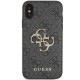 Guess 4G Big Metal Logo iPhone X/XS Case - Gray