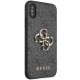 Guess 4G Big Metal Logo iPhone X/XS Case - Gray