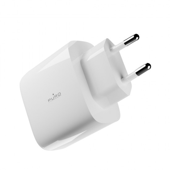 Puro PROLITE 45W USB-C Wall Charger - White