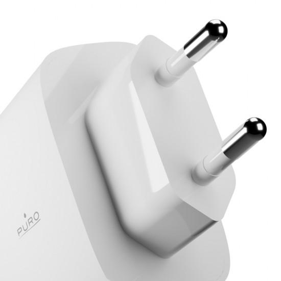 Puro PROLITE 45W USB-C Wall Charger - White