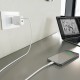 Puro PROLITE 20W USB-A / USB-C wall charger + USB-C - USB-C cable 1.2m - white