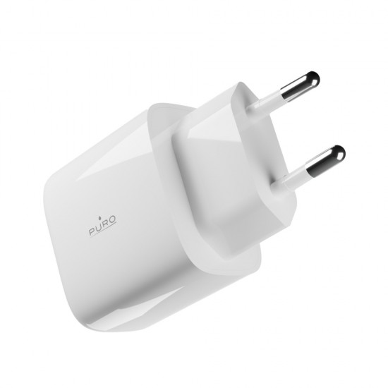 Puro PROLITE 30W USB-C Wall Charger - White