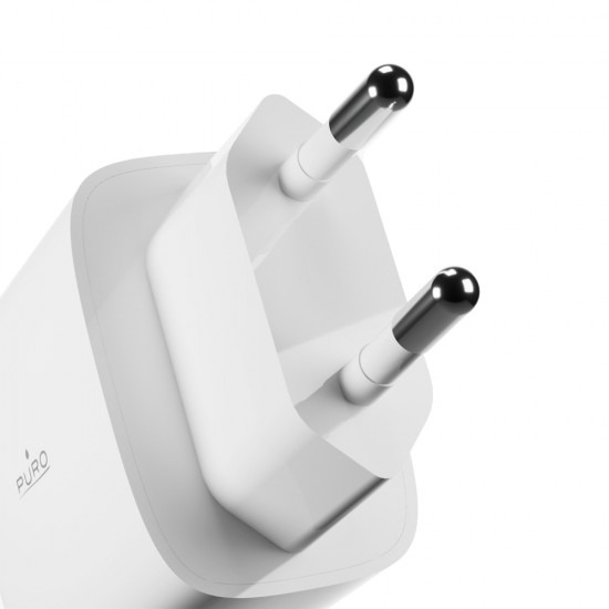 Puro PROLITE 30W USB-C Wall Charger - White