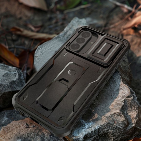 Tech-Protect Kevlar Cam+ Case for Samsung Galaxy A56 5G - Black