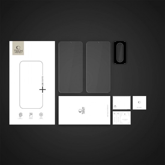 Tech-Protect Glass Set+ Tempered Glass for Samsung Galaxy A36 / A56 5G - Transparent