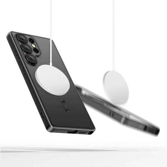 Tech-Protect MagFlex Case for Samsung Galaxy S25 Ultra - Clear Black