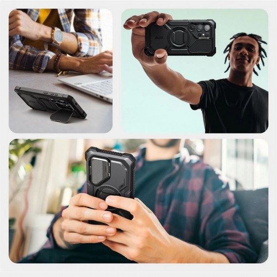 Supcase IBLSN Armorbox Mag Case for Samsung Galaxy S25 Ultra - Black