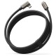 Ringke 3.2 gen. 2x2 USB-C, PD 3.1 240W 2m angled cable - black